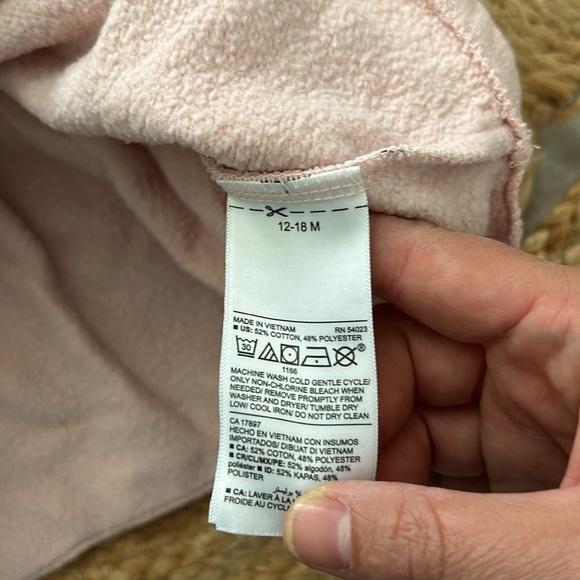 Old Navy 12-18 Months Rabbit Sweatshirt Dress. - Picture 4 of 4